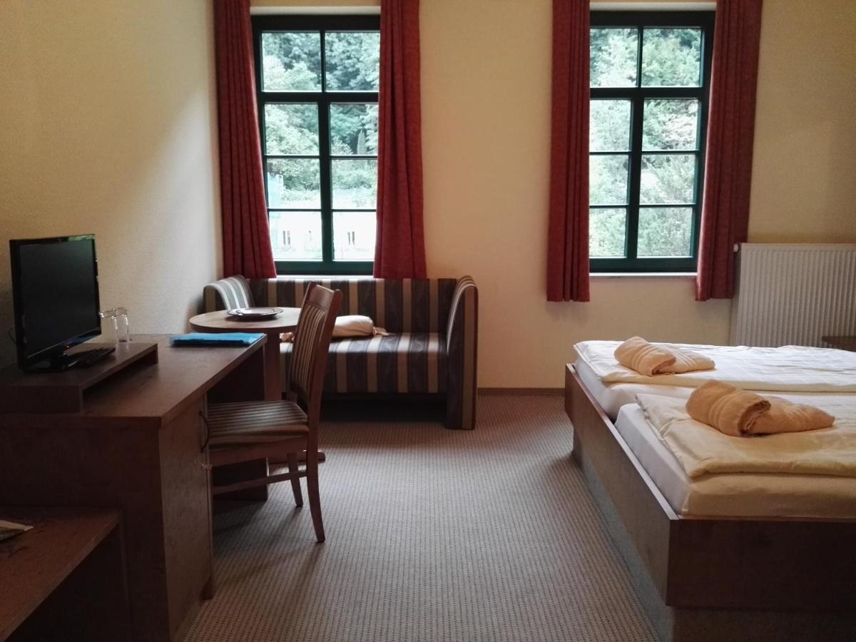 Kurparkstübl Bad Schandau Otel Dış mekan fotoğraf