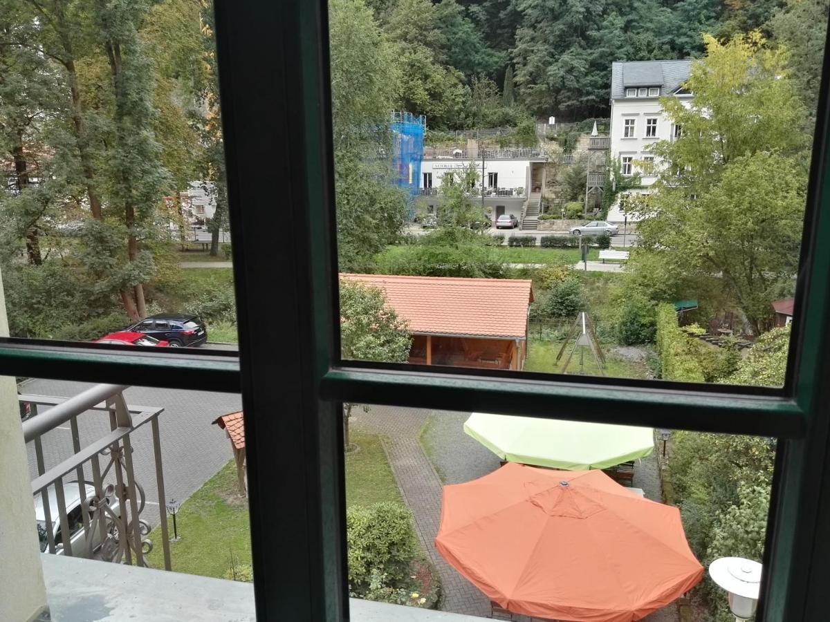 Kurparkstübl Bad Schandau Otel Dış mekan fotoğraf