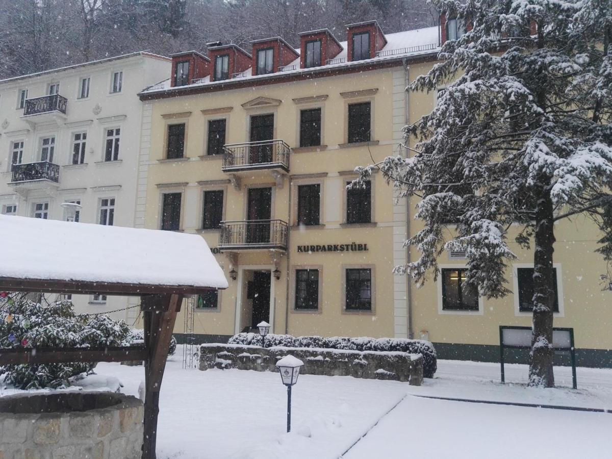 Kurparkstübl Bad Schandau Otel Dış mekan fotoğraf